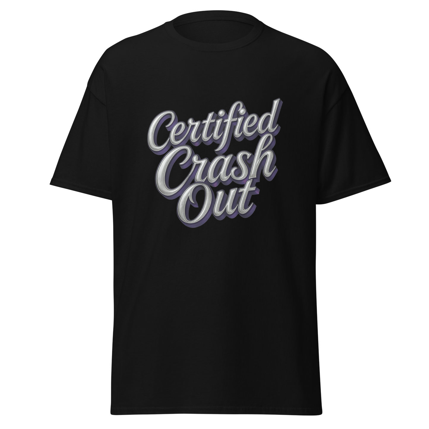 Certified Crashout: Black Tee