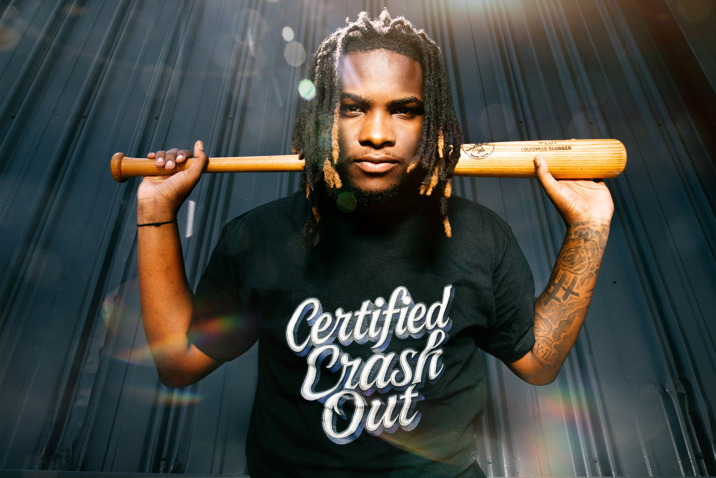 Certified Crashout: Black Tee