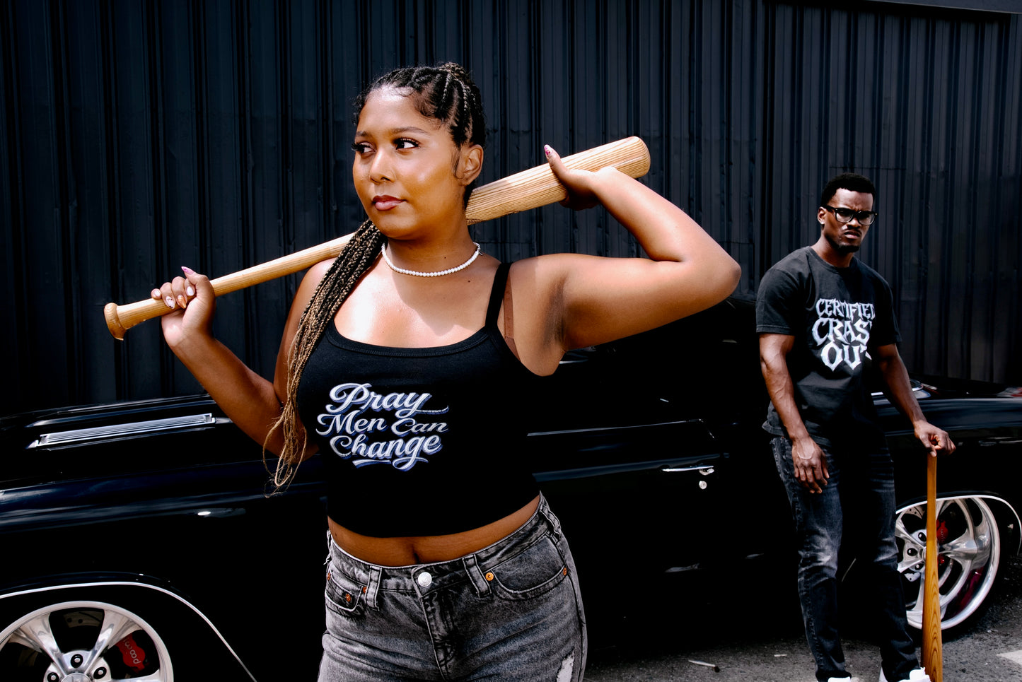 Pray Men Can Change: Crop Top